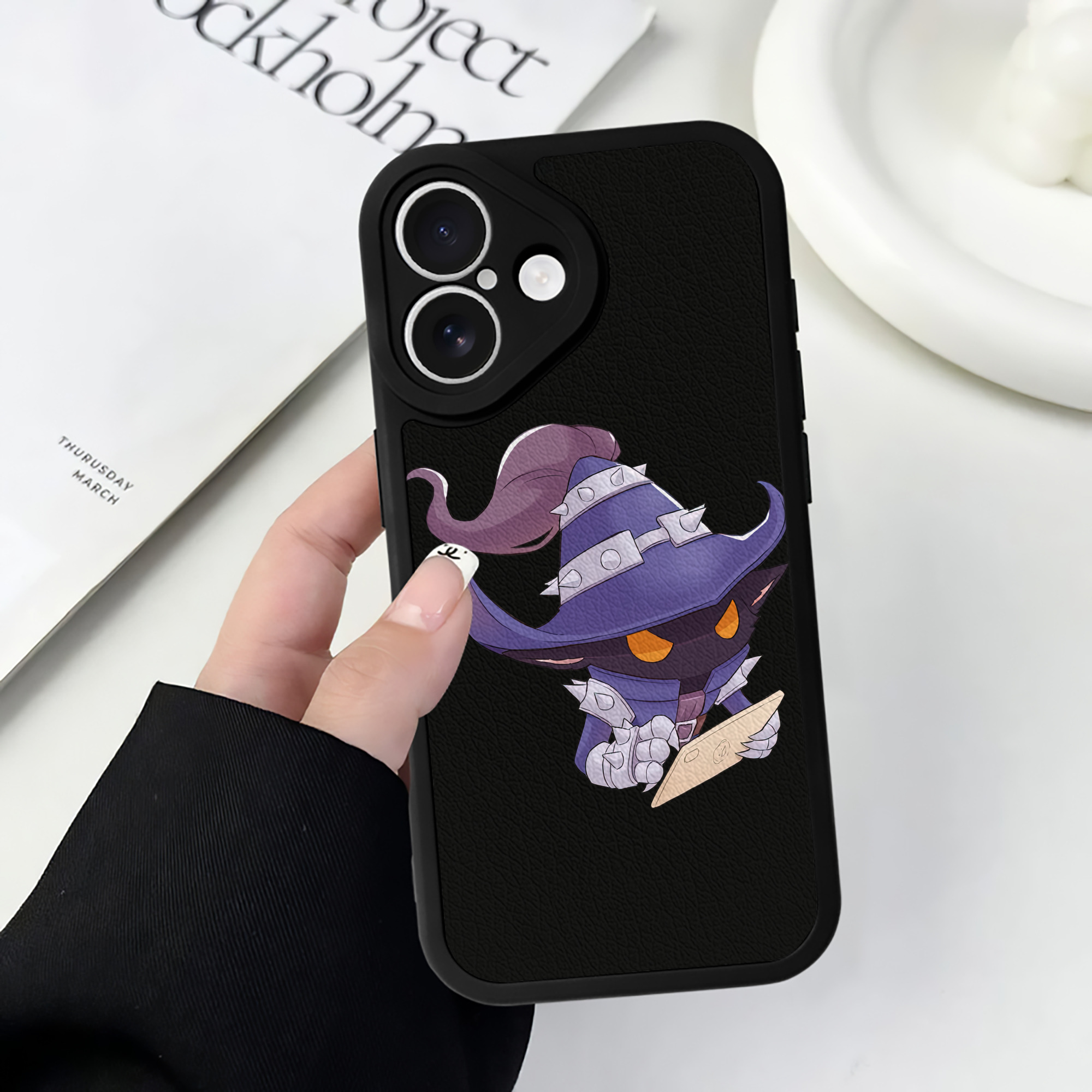 リーグ・オブ・レジェンド League of Legends LOL 【iPhone 16シリーズ対応】シリコンスマホケース（レザー調） 材質：シリコン